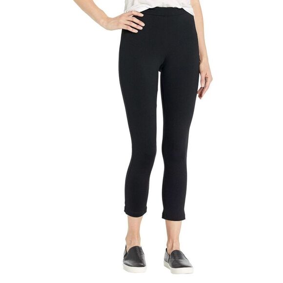 Commando Women's Cropped leggings Pull On Pants Straight Black Size M - Picture 1 of 7